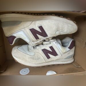 New Balance 574. Size 10. Worn